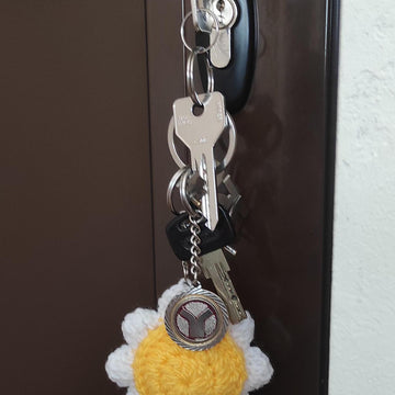 Daisy Keychain