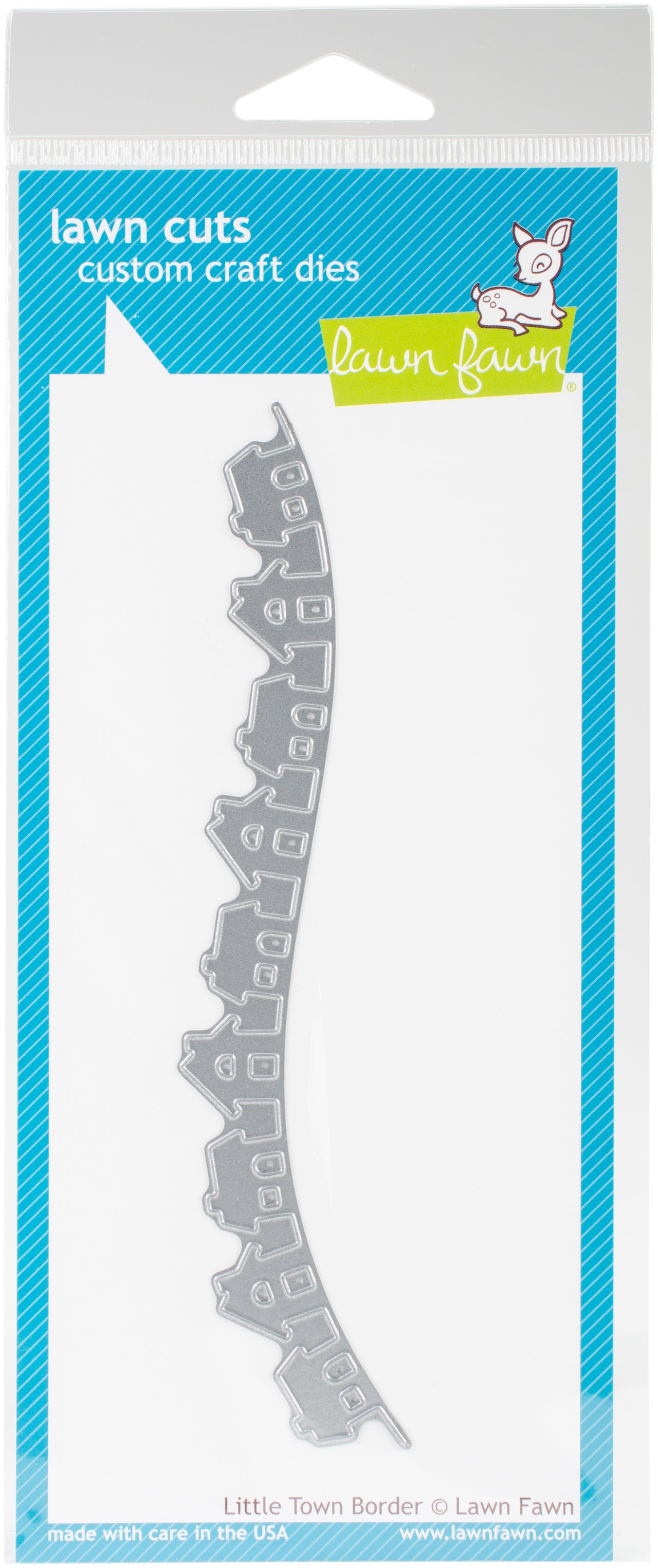 Lawn Fawn Lawn Cuts Custom Craft Border Die - Little Town