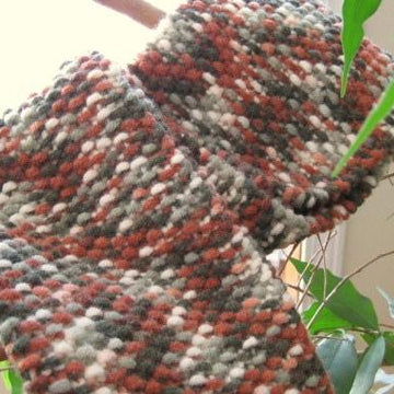 Seed Stitch Scarf