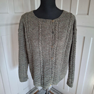 SKELBO, cardigan in Shetland wool