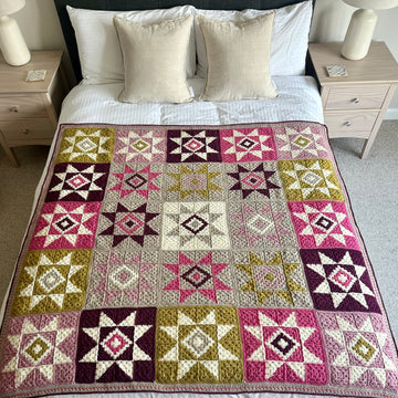 Quiet Sky Blanket by Anita Gibney - Leaflet