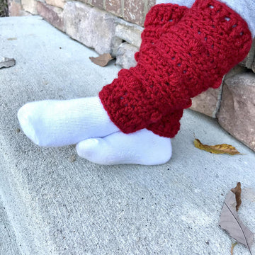 Snow Drifts Leg Warmers