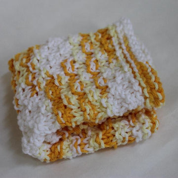 Double Seed Stitch Dishcloth