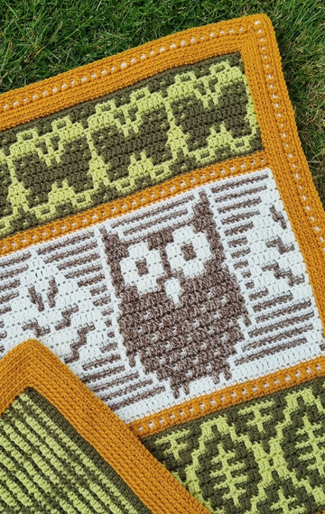 Stylecraft Flora's Fauna CAL by Rosina Plane - Forest (Small)