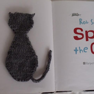 Cat Silhouette Bookmark