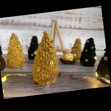 Christmas Tree Ferrero Rocher Cover Knitting Pattern