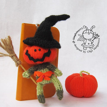 Keychain Pumpkin with pumpkin