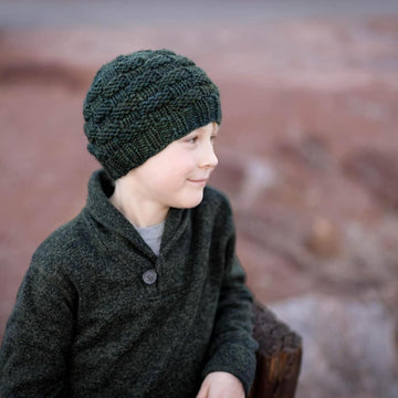 Classic Men's Basket Weave Beanie