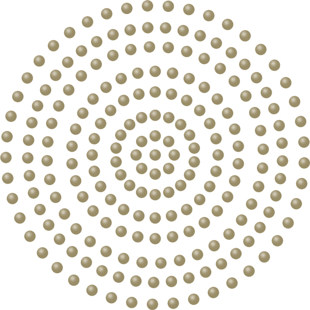 Artdeco Creations Couture Creations Adhesive Pearls 2mm 424/Pkg - Deep Gold