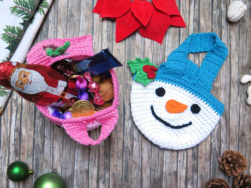 Knot Bag - Snowman