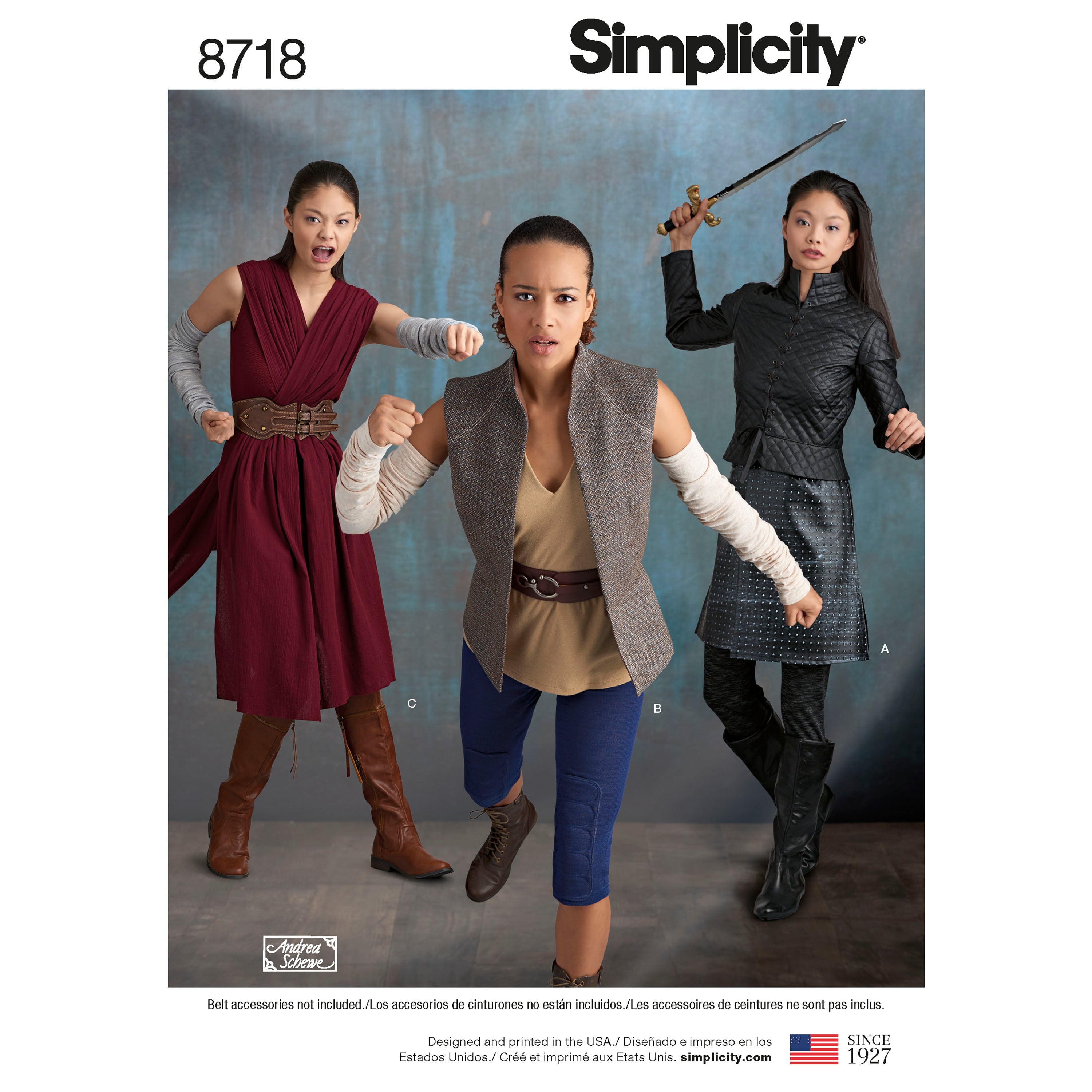 Simplicity 8718 Women's Costumes - Sewing Pattern