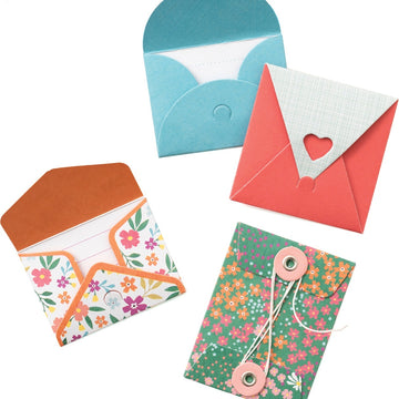 American Crafts Amy Tan Picnic In The Park Envelope Stickers 8/Pkg - 620369