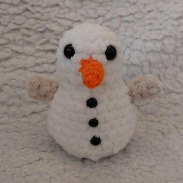 Fluffy Snowman