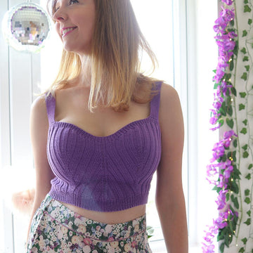 "Flora Aura" Hand Knit