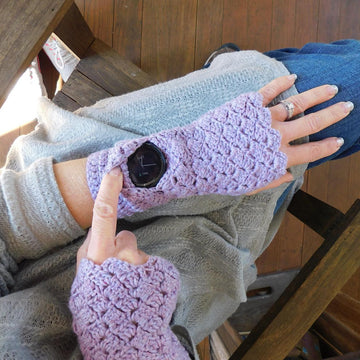 Sneak-a-Peak Wrist Warmers