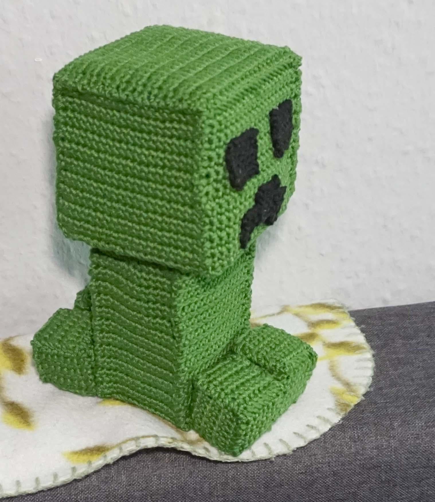 Crochet Pattern Minecraft Creeper
