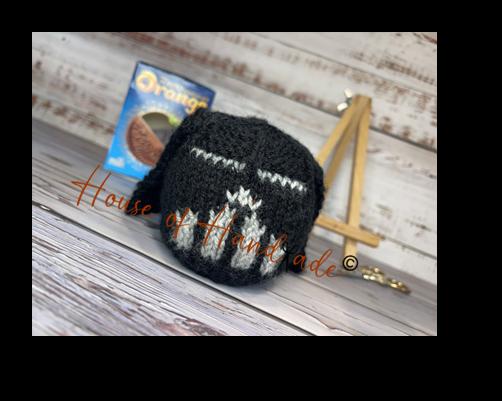 The Dark Lord Chocolate Orange Cover Knitting Pattern