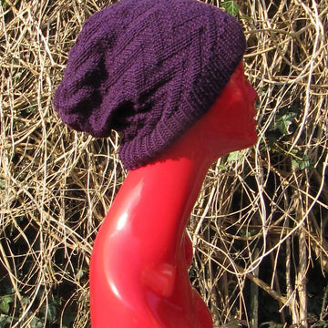 Zig Zag Slouch Hat