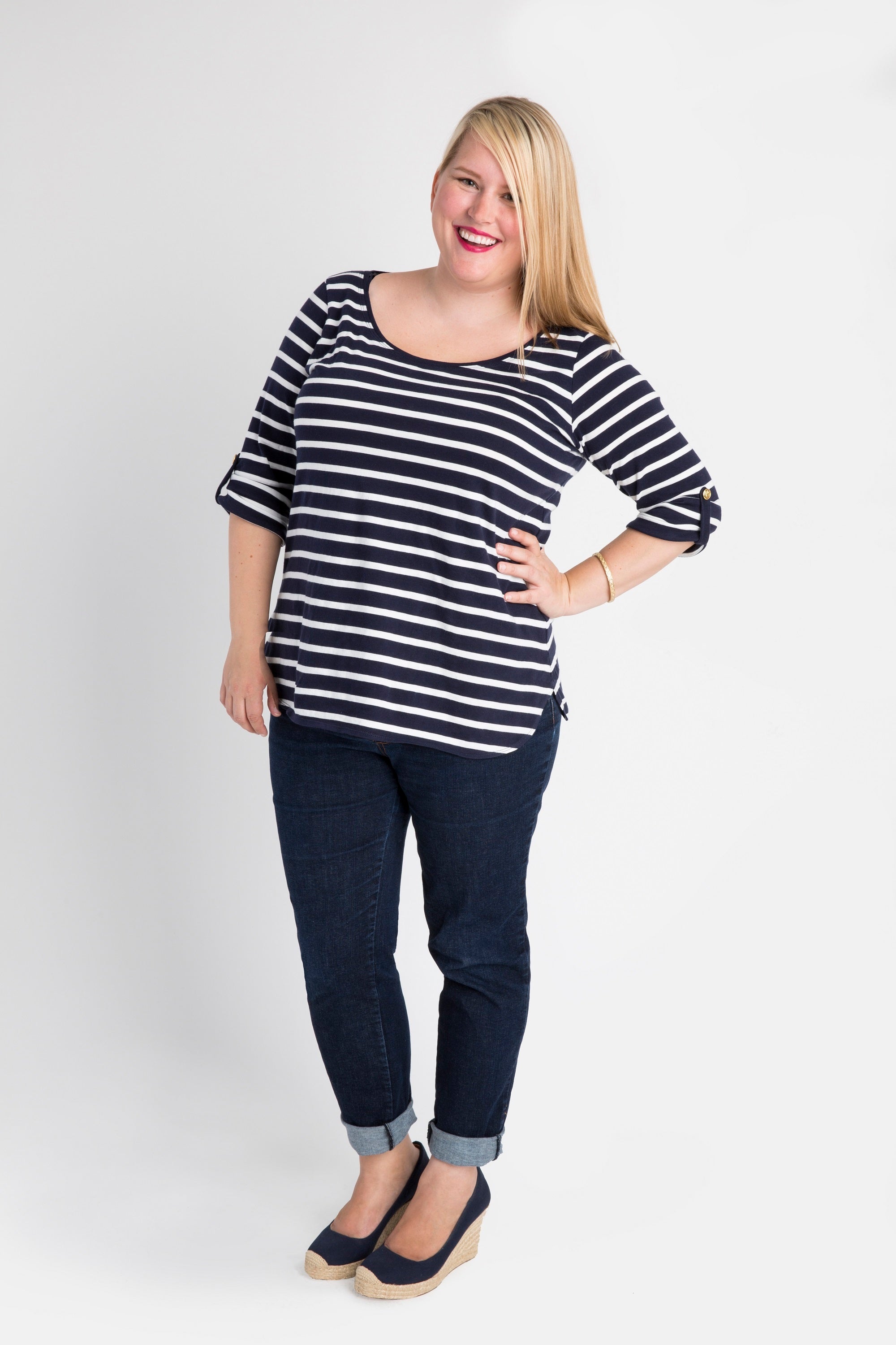 Cashmerette Concord T-Shirt 2201 - Paper Pattern, Size 12 - 28