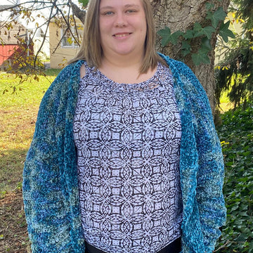 Bernat Velvet Cardigan