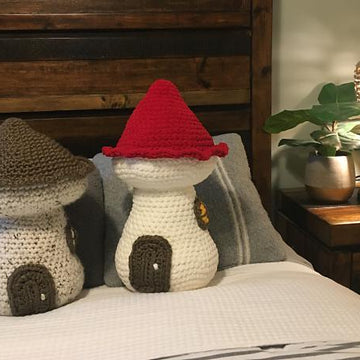 Mushroom Fairy House Plush