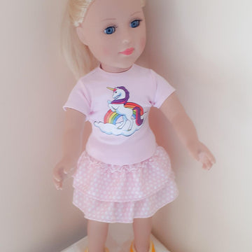 Lemon Shoes for Doll