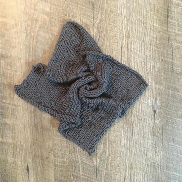 Knitted Square Popcorn Stitch