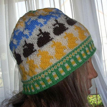 Easter bunny beanie
