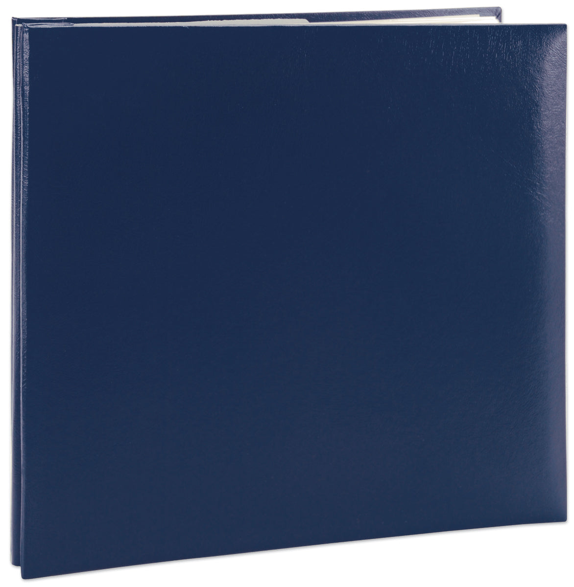 Pioneer Leatherette Post Bound Album 8"X8" - Navy