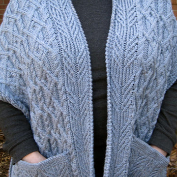 Warm Newberry Pocket Shawl