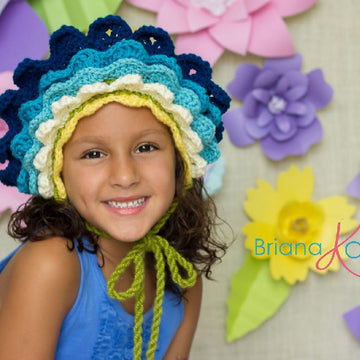 Flower Bonnet Hat