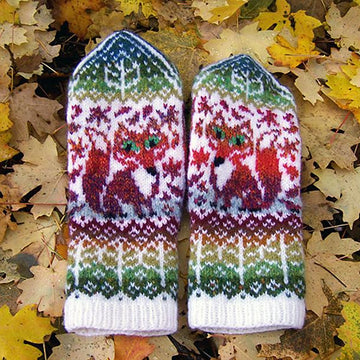 Fox Season Mittens