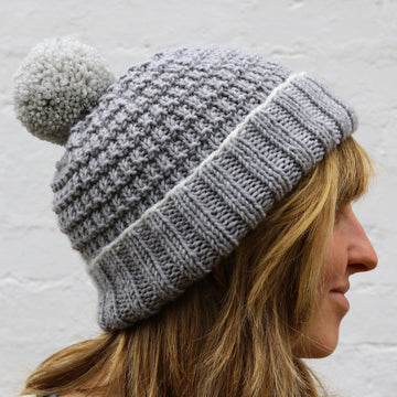 Alexis Hat with Bobble for Adults and Children