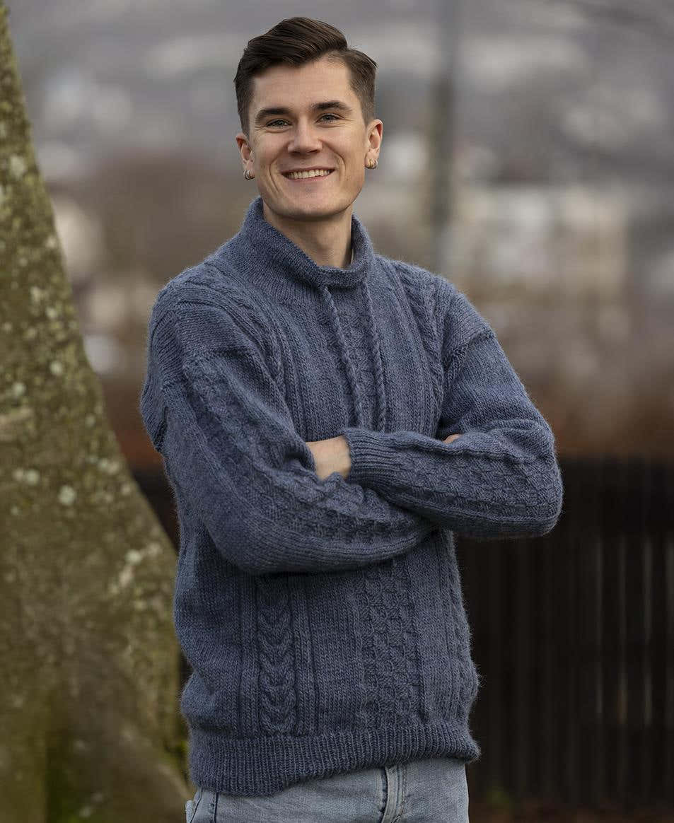 Hamn Sweater in Viking Garn Viking Wool - Downloadable PDF