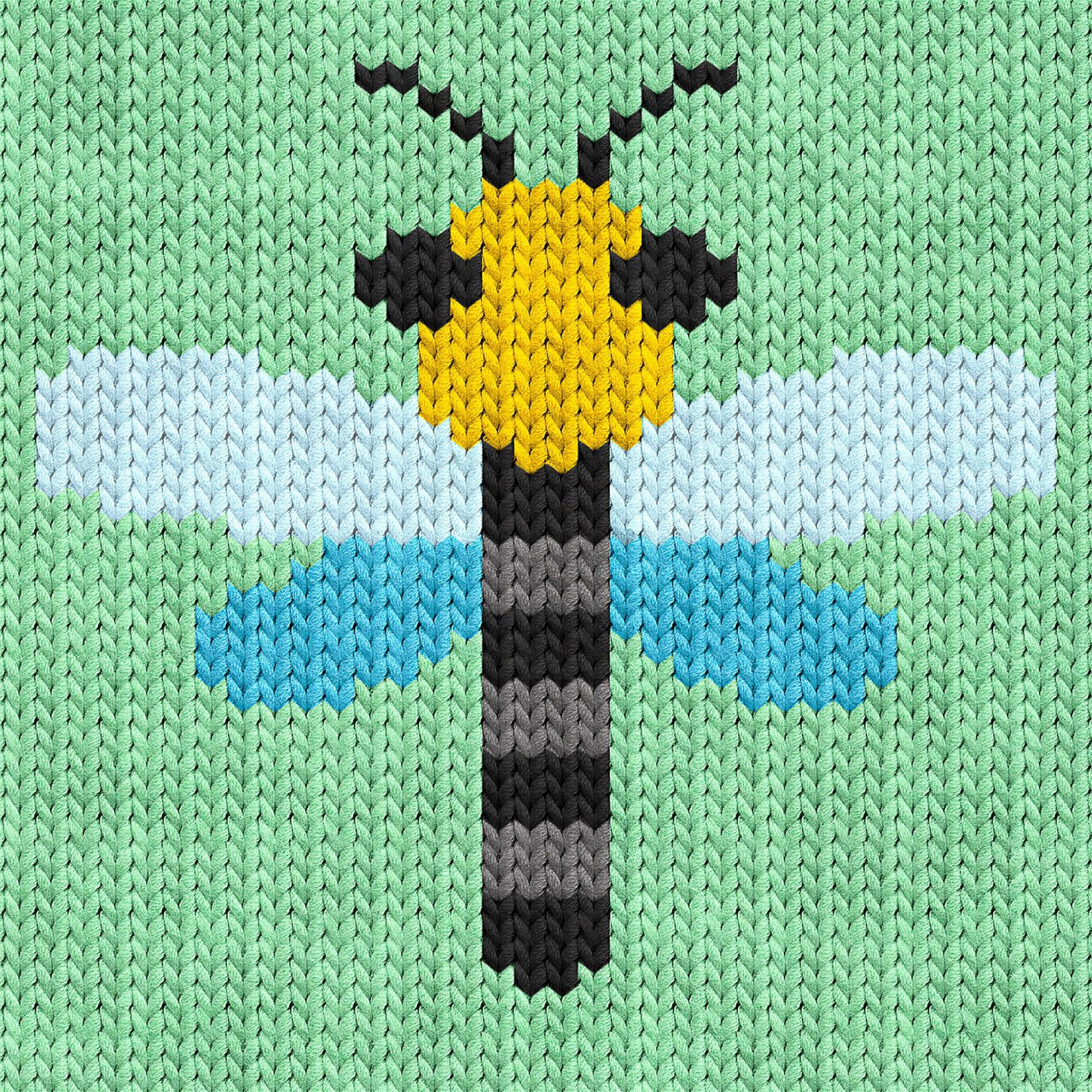 Dragonfly Knitting Chart