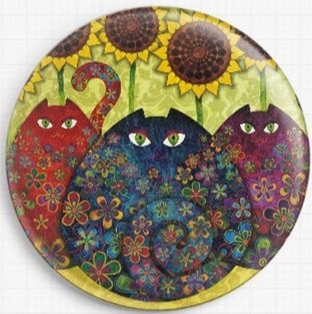 Geckorouge Three Fat Cats Needle Minder