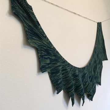 Night Flier Short Row Caplet