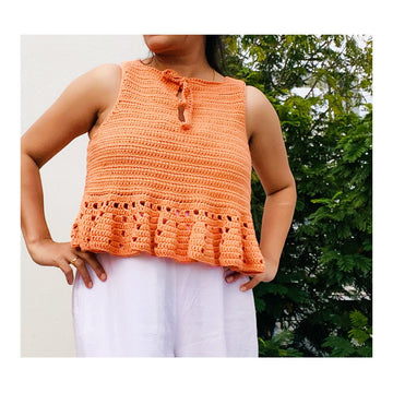 Tie-Front Top