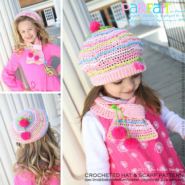 Parfait Hat & Scarf Crochet