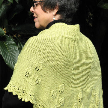 K734-Sprout of Life Faroese Shawl