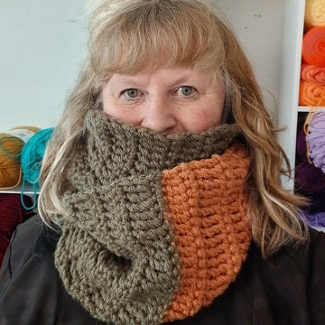 2 Skein Bulky Cowl