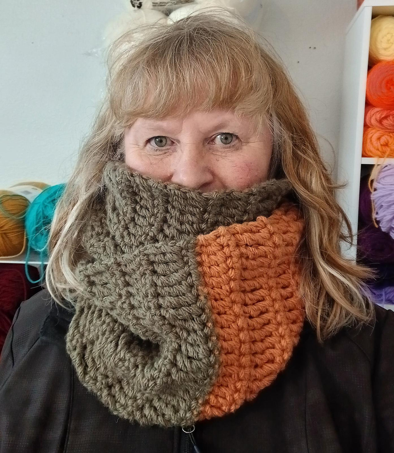 2 Skein Bulky Cowl