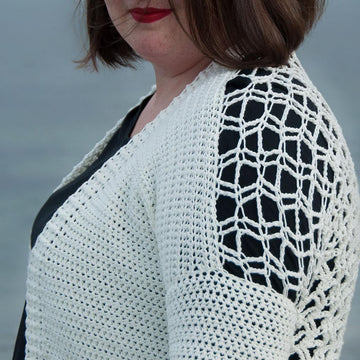 Summer Sea Cropped Cardigan