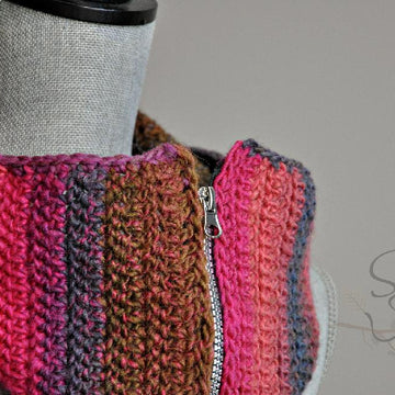 Steff Herringbone Cowl
