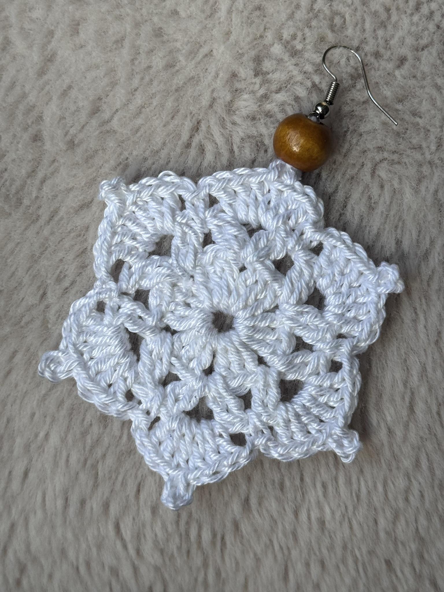 Lace Flower Earrings