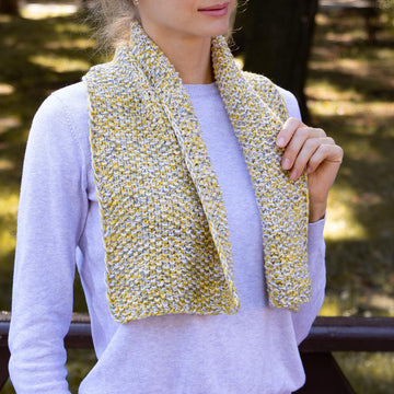 Knitting Pattern Short Scarf