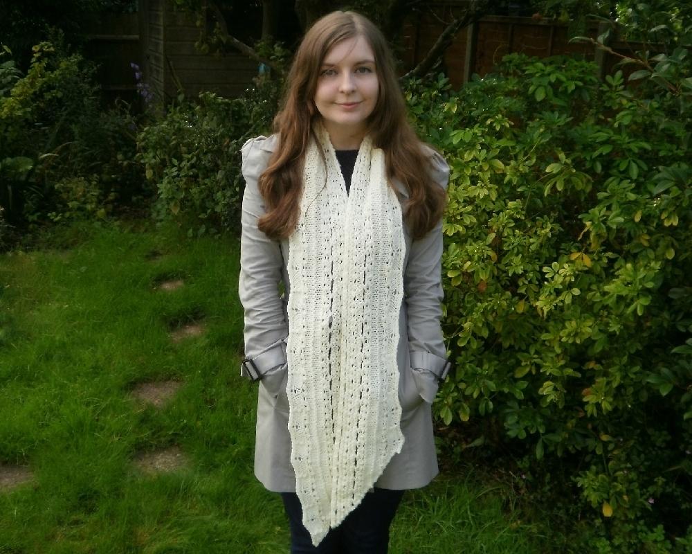 Grid scarf