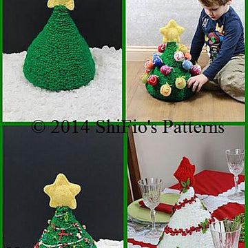 Christmas Tree Advent Calendar & Decoration Crochet Pattern # 294
