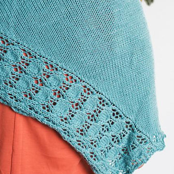 Blue Surf Shawl