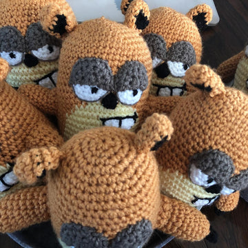 Poyeryoga Hamster amigurumi